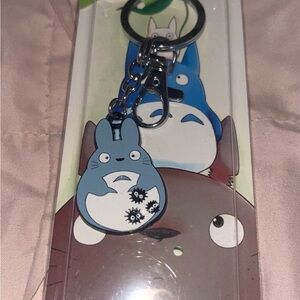 Blue Totoro Keychain